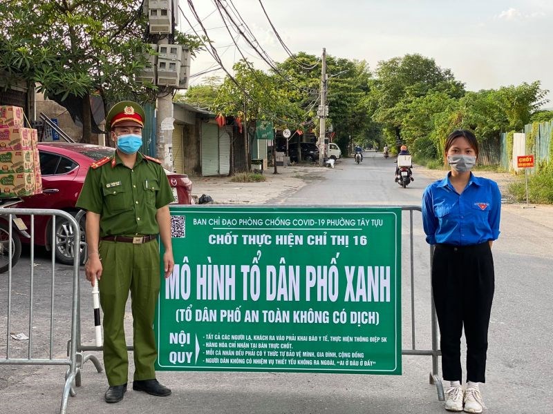 “Tổ dân phố xanh” an toàn tại phường Tây Tựu, quận Bắc Từ Liêm