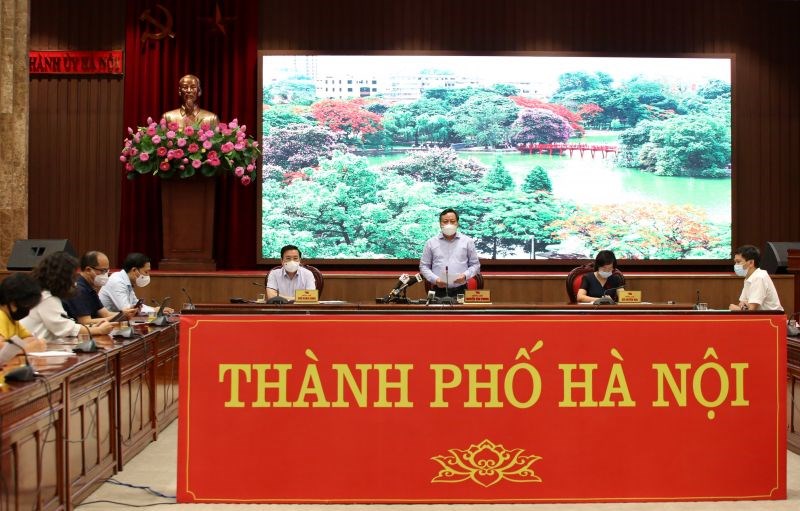 Phó Bí thư Thành ủy Hà Nội Nguyễn Văn Phong nhấn mạnh  vai trò của người dân trong phòng chống dịch rất quan trọng