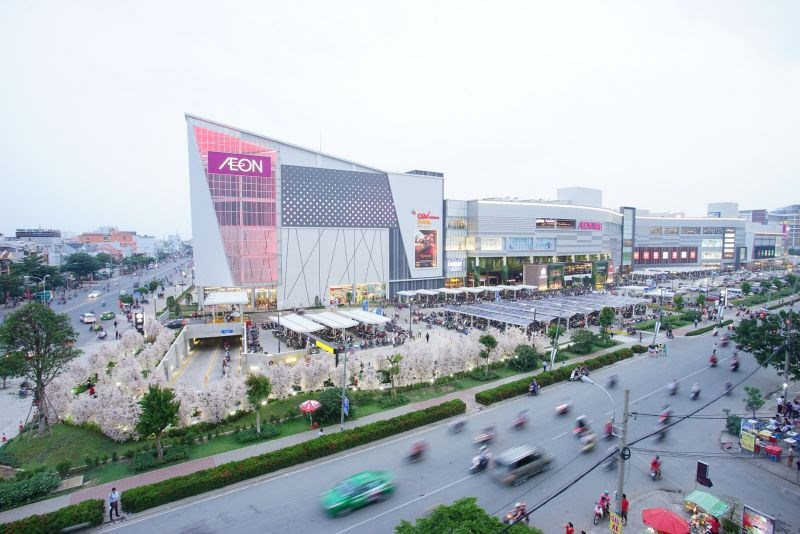 Aeon Mall Bình Tân đẩy giá bất động sản Khu Tên Lửa gia tăng