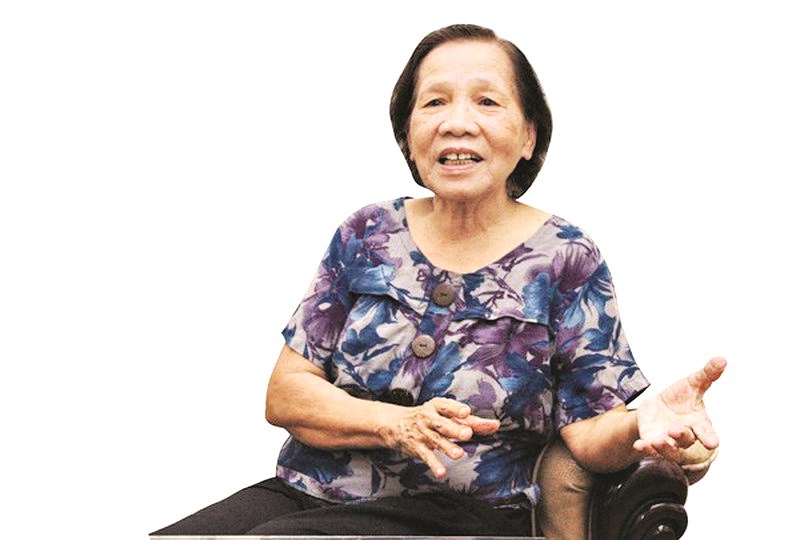 Bà Lê Thị Tuý - Tổng Biên tập báo PNTĐ từ năm 1991-1995