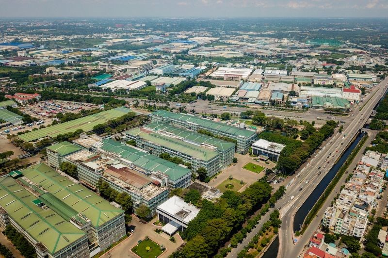 Khu công nghiệp Tân Tạo thuộc quận Bình Tân, nơi tập trung hàng trăm công ty sản xuất trong và ngoài nước