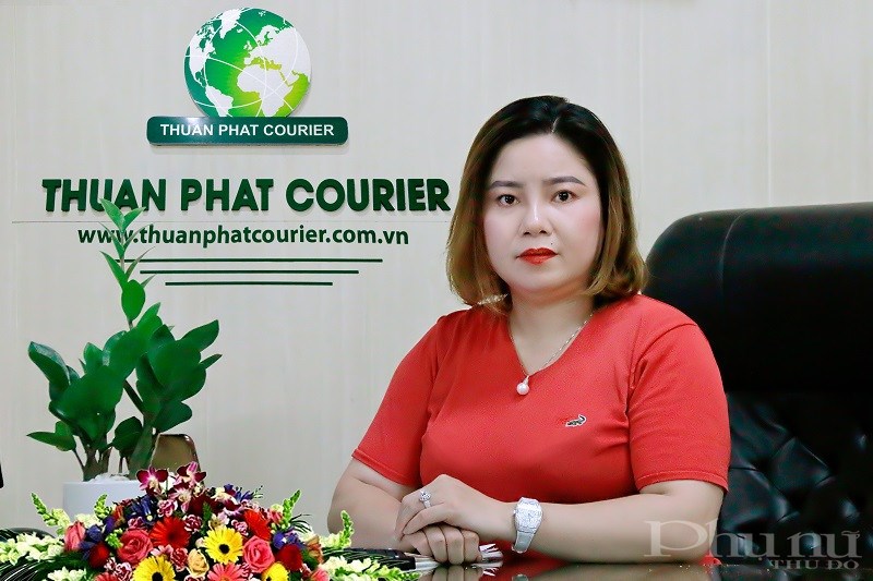 Chị Nguyễn Thị Ánh - Giám đốc Công ty TNHH Thương mại và Vận tải  THuận Phát - Người con của quê hương Đại Yên.