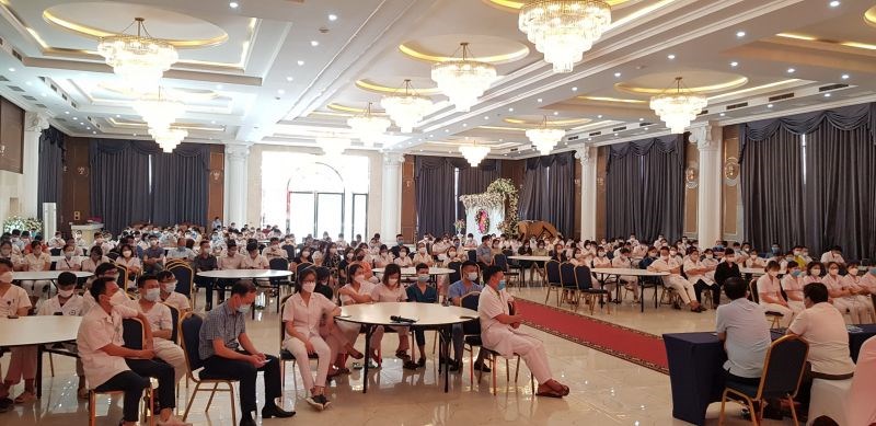 Đoàn công tác tỉnh Phú Thọ về hỗ trợ huyện Thanh Trì chống dịch Covid-19