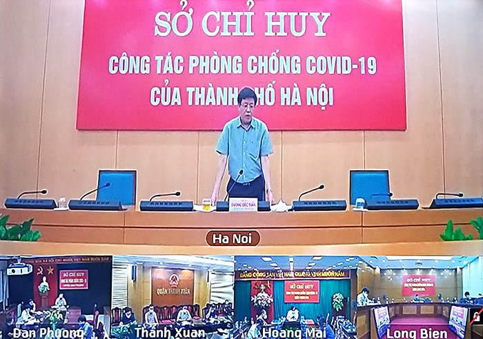 Phó Chủ tịch UBND Thành phố Dương Đức Tuấn kết luận tại Hội nghị