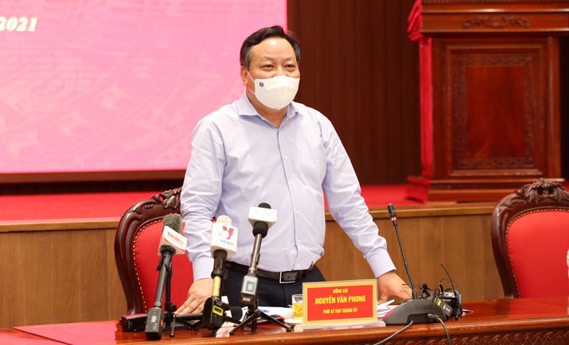 Phó Bí thư Thành ủy Nguyễn Văn Phong