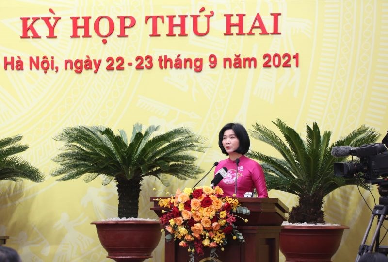 Phó Chủ tịch Thường trực HĐND TP Phùng Thị Hồng Hà