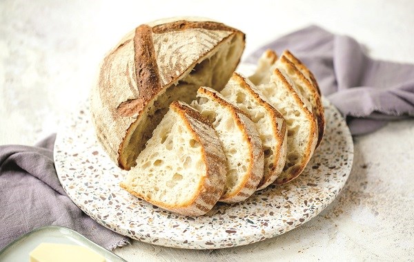 Chiếc bánh mỳ sử dụng men tự nhiên