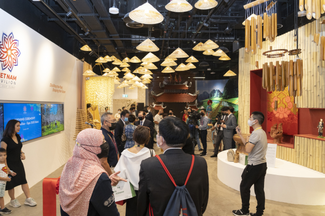 Khai trương Nhà triển lãm Việt Nam tại EXPO 2020 Dubai - ảnh 11