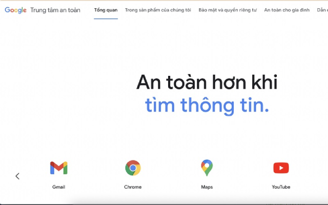 Ra mắt Trung tâm an toàn Google dành cho người Việt Nam - ảnh 1