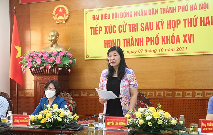 Chủ tịch UB MTTQ TP Hà Nội giải đáp ý kiến của cử tri