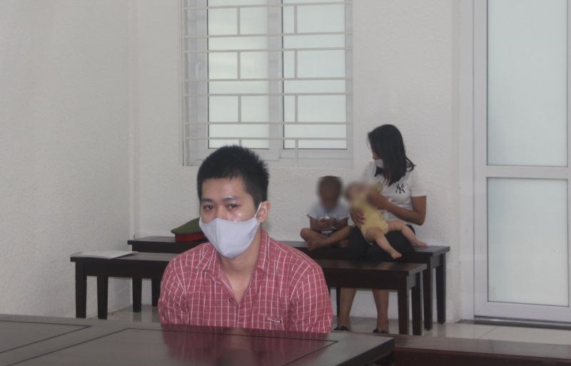 Bị cáo Phạm Thanh Tùng tại toà