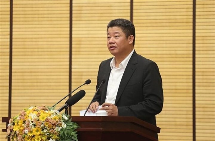 Phó Chủ tịch UBND thành phố Hà Nội Nguyễn Mạnh Quyền.