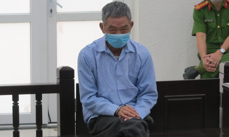 Bị cáo Minh tại phiên toà sơ thẩm