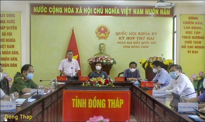 Đại biểu Phạm Văn Hòa (đoàn Đồng Tháp).