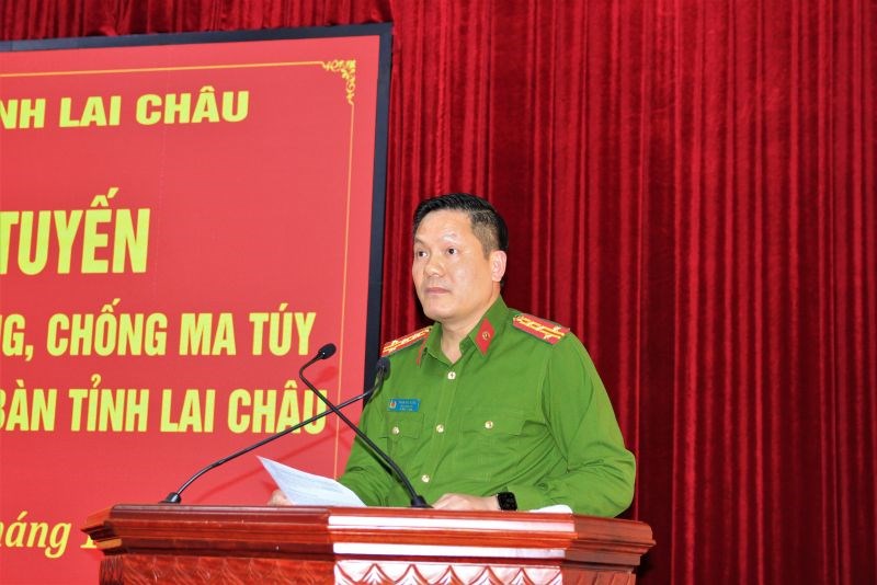 Phó Giám đốc Công an tỉnh Lai Châu, Đại tá Phạm Hải Đăng cho hay, hiện Lai Châu không có những địa bàn, tụ điểm đặc biệt “nóng” về tội phạm ma túy.