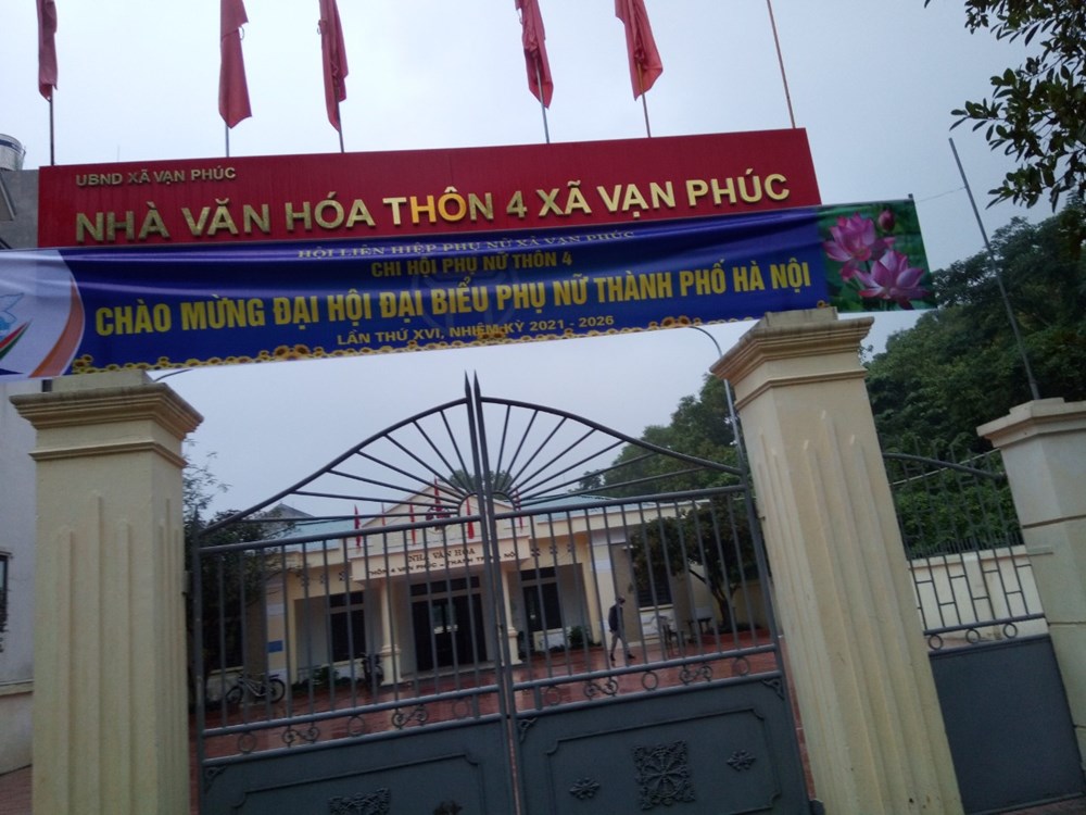 ... tại xã Vạn Phúc, huyện Thanh Trì