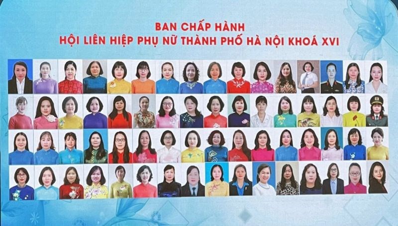 Ra mắt Ban Chấp hành Hội Liên hiệp Phụ nữ Thành phố Hà Nội lần thứ XVI - ảnh 2