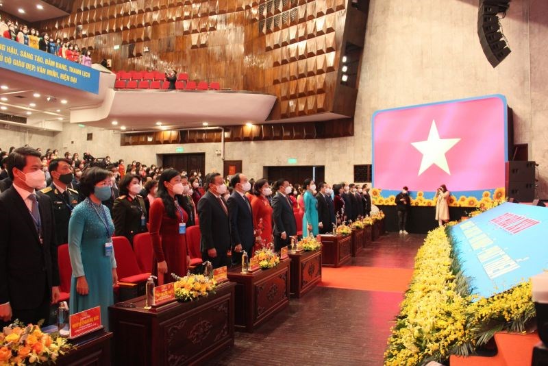 Các đại biểu của Trung ương và Thành phố tham dự Đại hội
