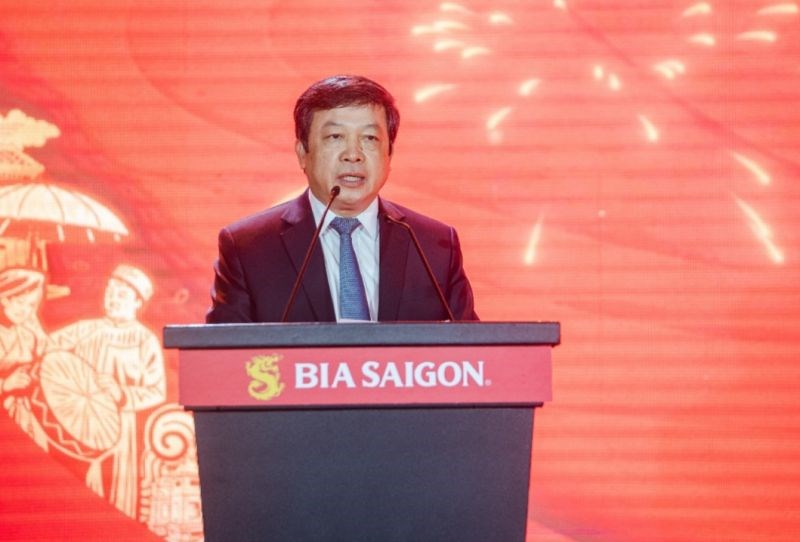Ông Đoàn Văn Việt, Thứ trưởng, Bộ Văn hóa Thể thao và Du lịch phát biểu tại sự kiện