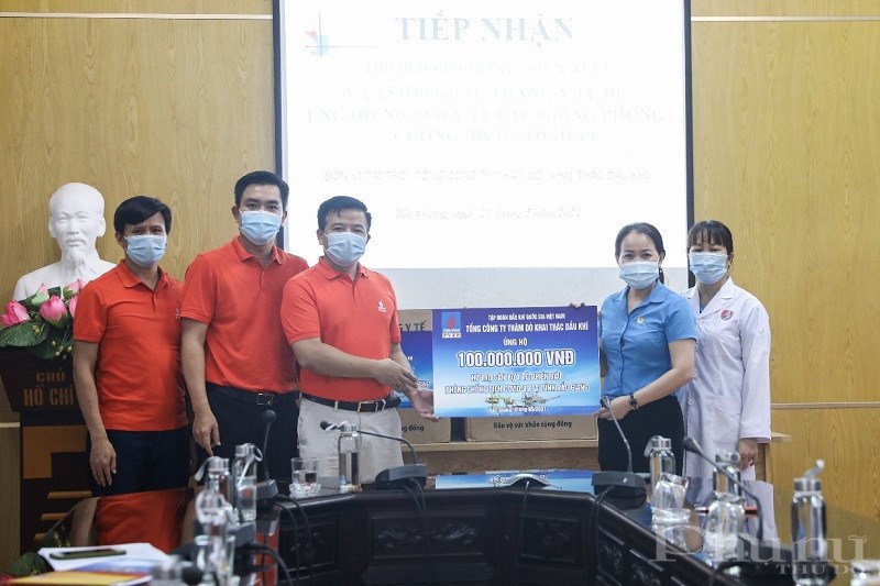 PVEP hỗ trợ tỉnh Bắc Giang.
