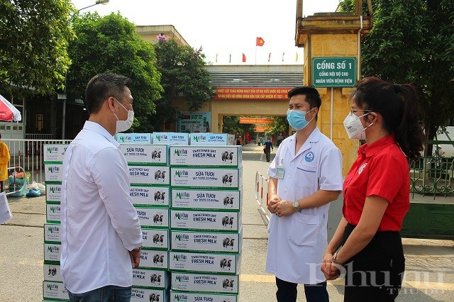 Hơn 50.000 sản phẩm sữa từ Mộc Châu Milk đến với các tâm dịch tại Vĩnh Phúc, Bắc Giang, Sơn La.