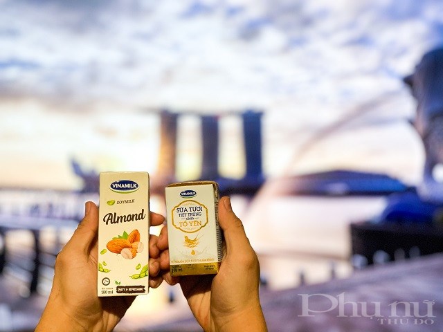 Các dòng sản phẩm mới như sữa tươi, sữa hạt được Vinamilk tích cực đẩy mạnh tại các thị trường mới như Singapore, Hàn Quốc…