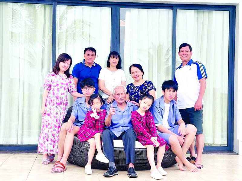 Gia đình hạnh phúc của Trung tướng Nguyễn Quốc Thước