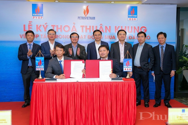 PVEP và BSR ký kết thỏa thuận khung về hợp tác trong hoạt động mua bán dầu thô.