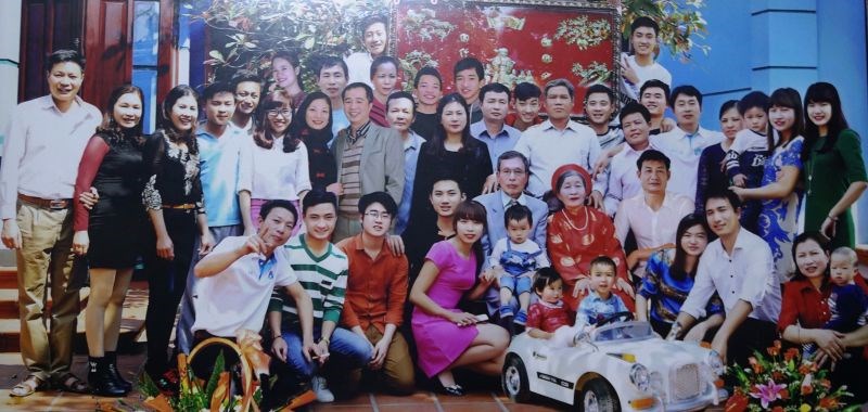 Đại gia đình Cụ Nguyễn Văn Giáo