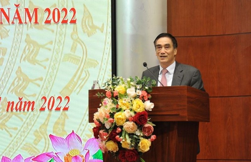 Thứ trưởng Bộ Tài chính Trần Xuân Hà phát biểu tại hội nghị