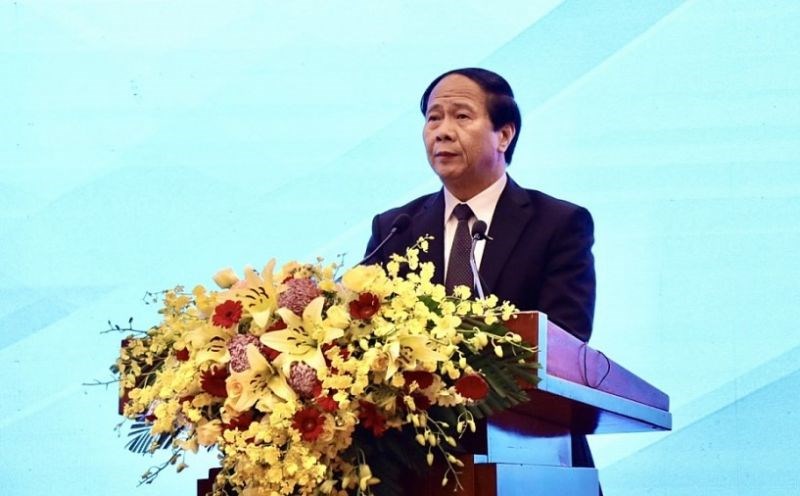 Phó Thủ tướng Chính phủ Lê Văn Thành phát biểu chỉ đạo tại hội nghị