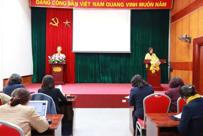 Đảng bộ cơ quan Hội LHPN Hà Nội: 1 trong 12 cơ sở đảng hoàn thành xuất sắc nhiệm vụ năm 2021  trong Đảng bộ khối các cơ quan Thành phố - ảnh 3