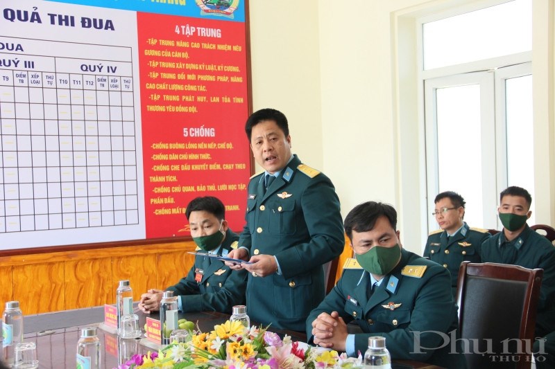 Hội LHPN Hà Nội thăm, chúc Tết Sư đoàn Phòng không 361 và các đơn vị trực thuộc - ảnh 11