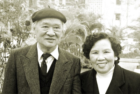 Vợ chồng nhà văn Thanh Hương - Vũ Tú Nam
