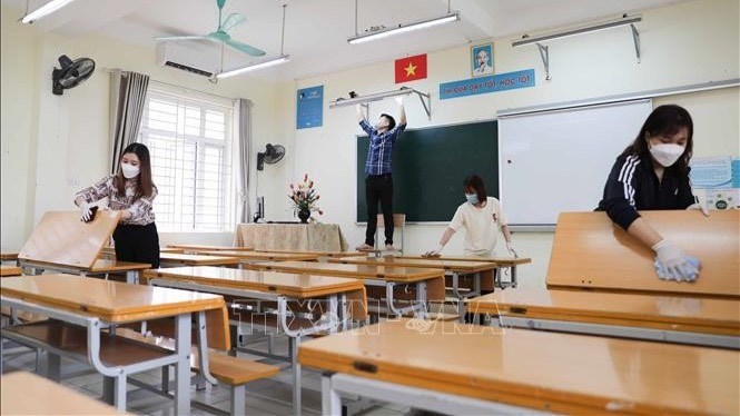 Toàn ngành GD&ĐT huyện Thanh Trì nỗ lực chuẩn bị đón học sinh trở lại trường
