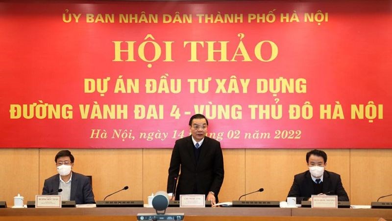 Chủ tịch UBND TP Hà Nội Chu Ngọc Anh chủ trì hội thảo