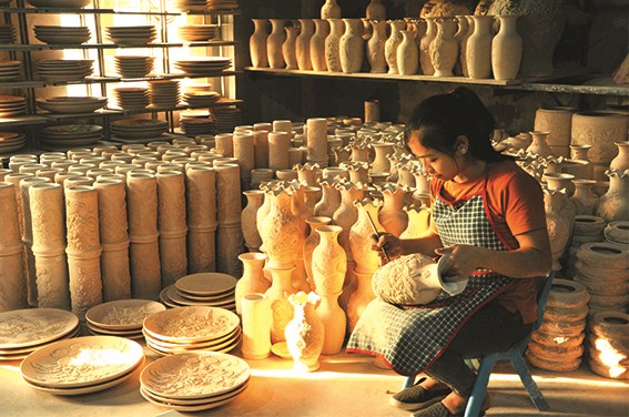 Hà Nội sở hữu nhiều làng nghề truyền thống nổi tiếng- ảnh Tuyết Minh