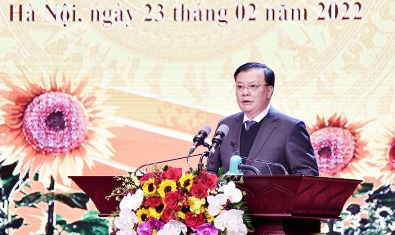 Bí thư Thành ủy Hà Nội đọc diễn văn tại Lễ kỷ niệm