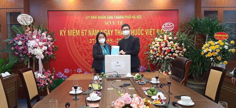 Lãnh đạo Hội LHPN Hà Nội thăm, động viên ngành Y tế nhân Ngày Thầy thuốc Việt Nam - ảnh 2