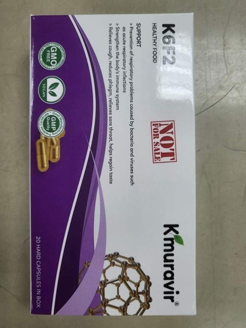 Cảnh báo về sản phẩm K6K2 Thực phẩm bảo vệ sức khỏe Kmuravir - ảnh 2