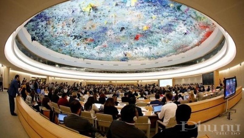 Toàn cảnh phiên họp Hội đồng nhân quyền Liên Hợp quốc lần thứ 49.
