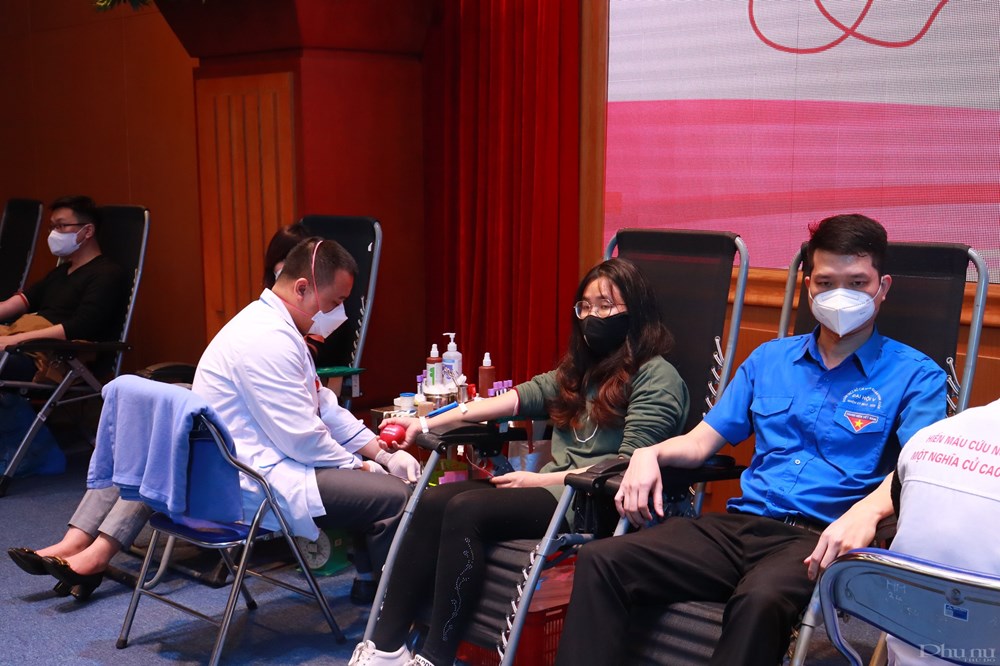 Phong trào hiến máu nhân đạo quận Thanh Xuân hoạt động sôi nổi và đạt được nhiều kết quả nổi bật