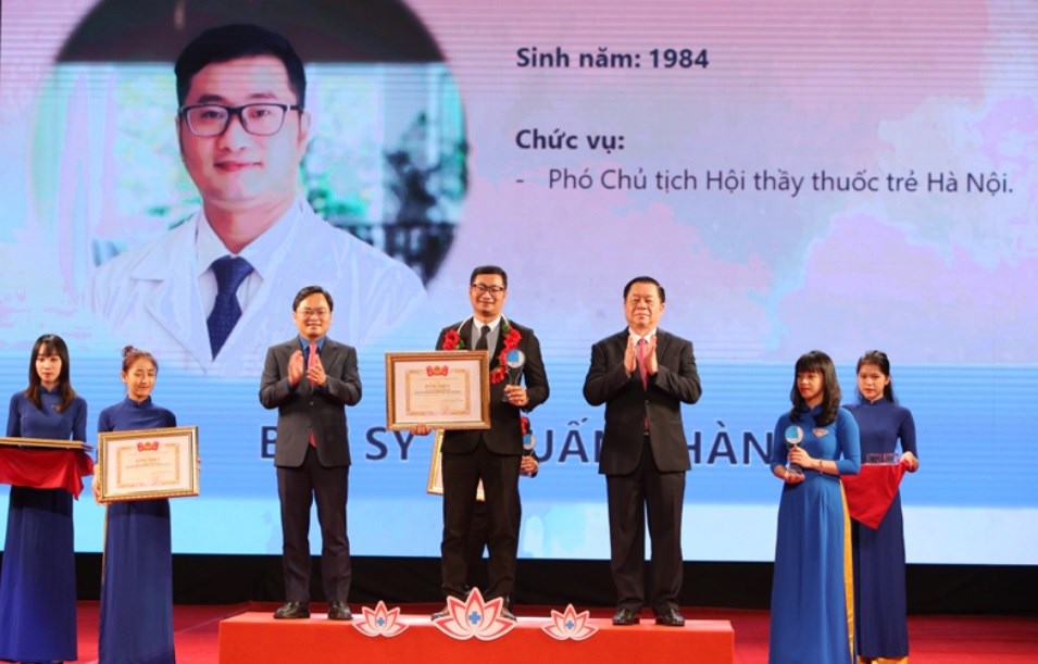 Tiến sĩ, bác sĩ Lê Tuấn Thành - Phó chủ tịch Hội Thầy thuốc trẻ Hà Nội, thường trực Mạng lưới Thầy thuốc đồng hành.