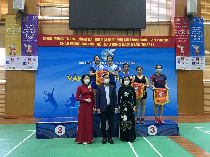 Hội LHPN quận Long Biên:  Tưng bừng ngày hội văn hóa thể thao trong cán bộ, hội viên phụ nữ - ảnh 13