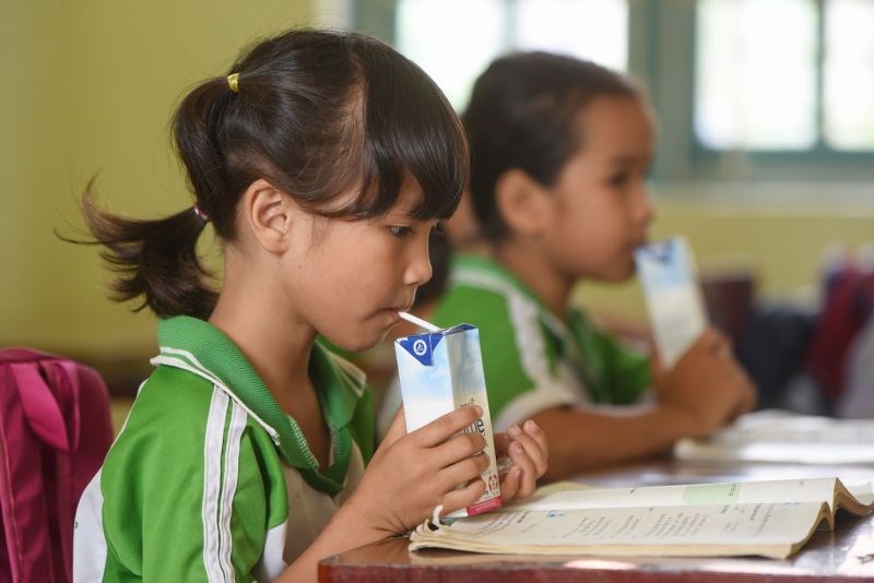 Tập đoàn TH tiên phong mang lại những ly sữa tươi sạch cho trẻ em Việt Nam