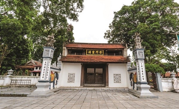 Đền thờ Hai Bà Trưng tại xã Hát Môn, huyện Phúc Thọ, TP Hà Nội