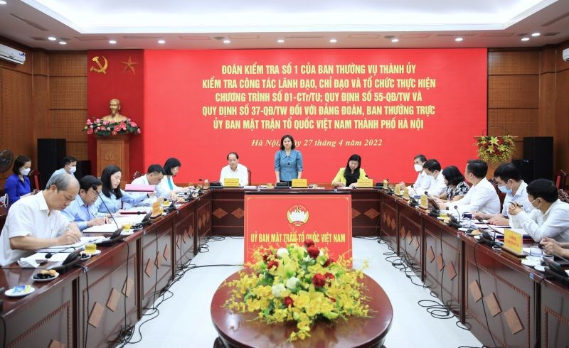 Phó Bí thư Thường trực Thành ủy Nguyễn Thị Tuyến chỉ đạo tại Hội nghị
