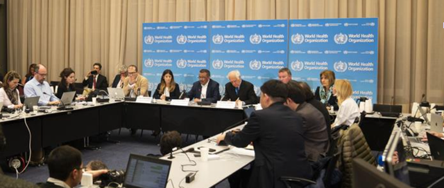 Cuộc họp báo của Tổng Giám đốc WHO tại Geneva ngày 26/4 - Ảnh: WHO.int
