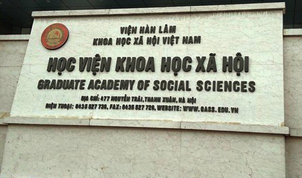 Thanh tra Chính phủ kiến nghị chấn chỉnh đào tạo tiến sĩ, thạc sĩ ở Viện Hàn lâm Khoa học xã hội Việt Nam - ảnh 1