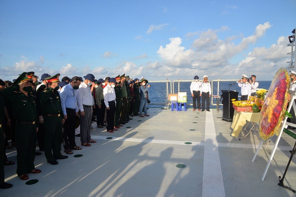 Lễ tưởng niệm các Anh hùng, Liệt sĩ hy sinh vì sự nghiệp bảo vệ chủ quyền biển, đảo